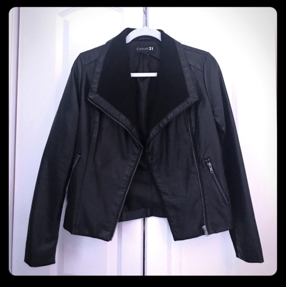 Forever 21 Jackets & Blazers - forever21 moto jacket (m)